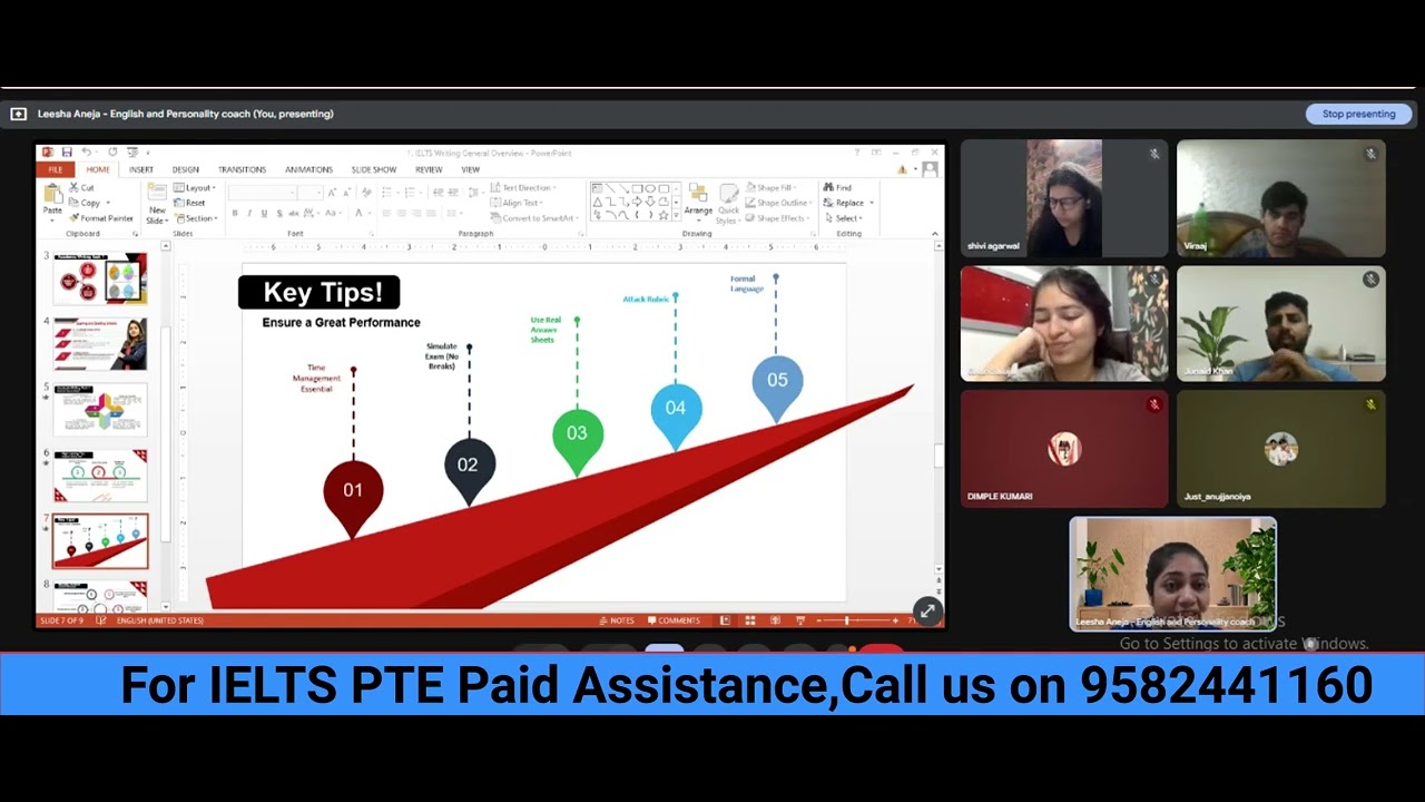 IELTS Writing Task 1: Tips and Tricks| Live Classes|Best IELTS Coaching Classes 