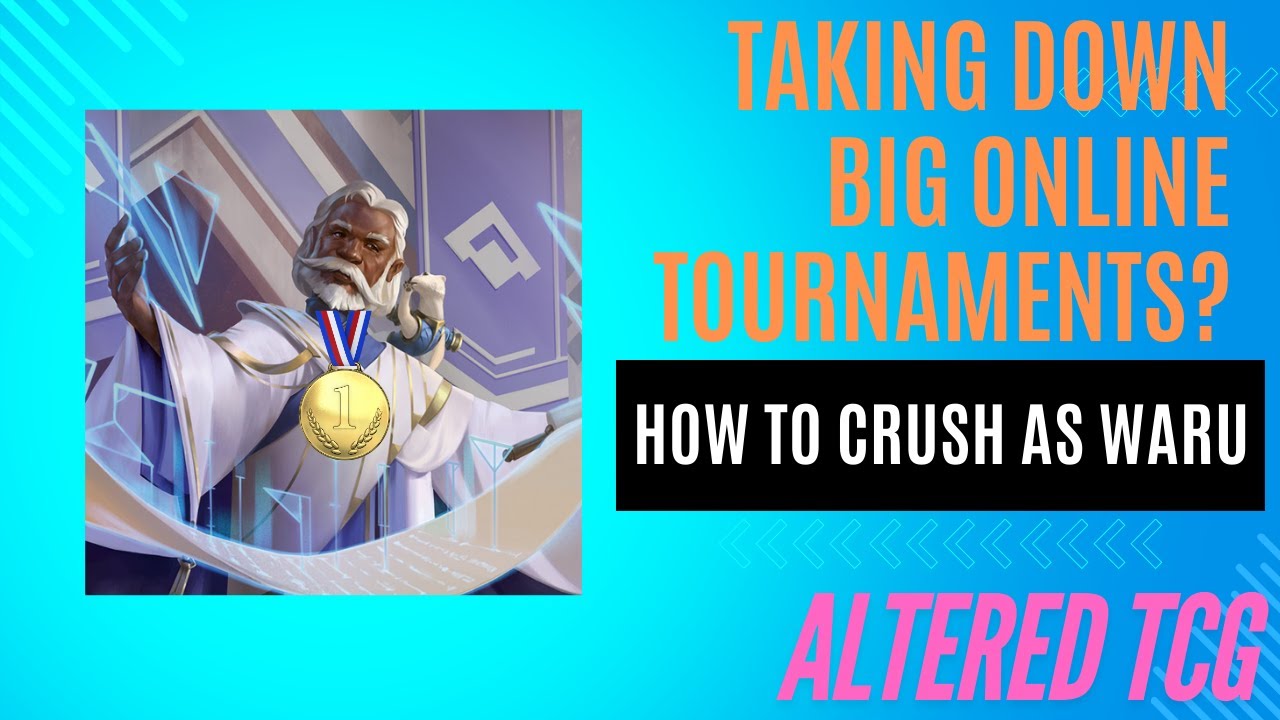 How to Take Down a Tournament - Altered TCG Gameplay, Analysis and Giveaway!