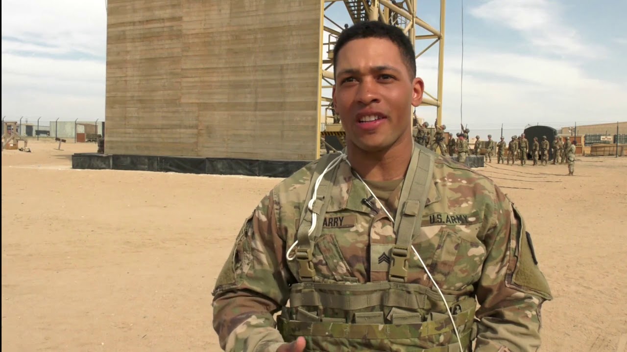 Air Assault Course Held on Camp Buehring