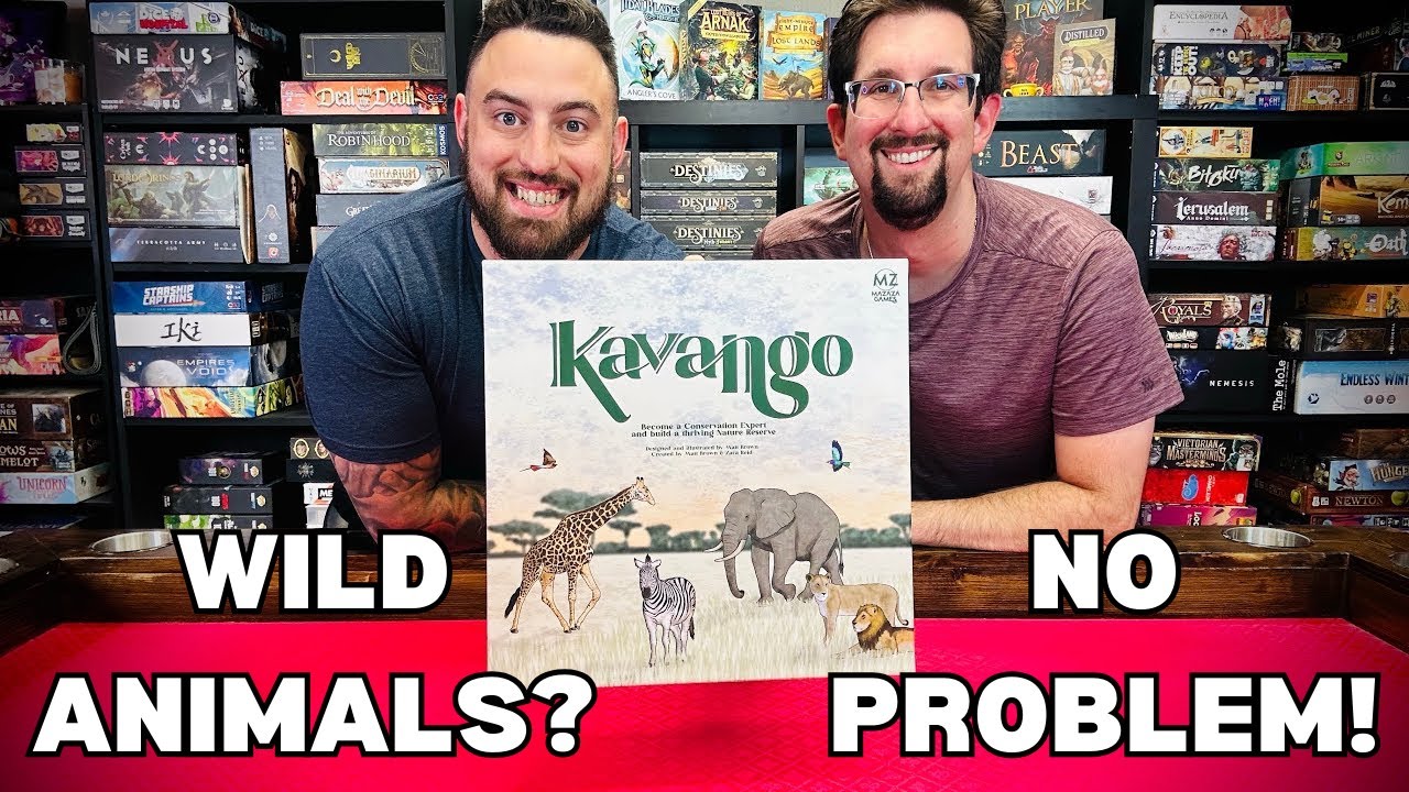 Kavango Board Game Review - First Impression - Kickstarter - Mazaza Games