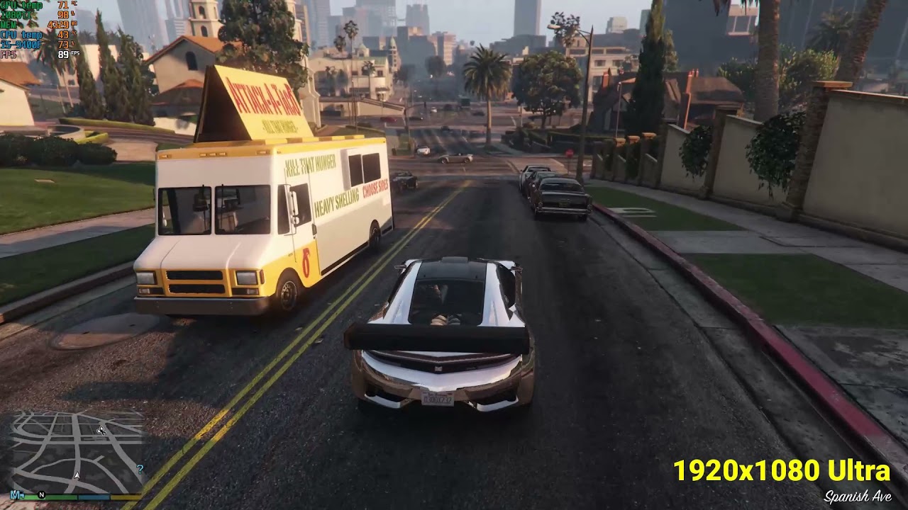 GTX 1080ti | i5-9400F | GTA V | 600p, HD, FHD, 4K!