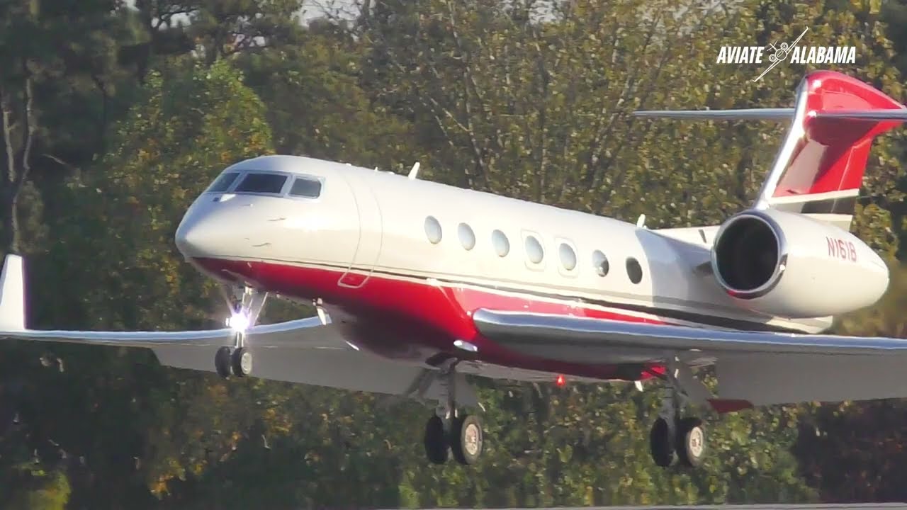 Gulfstream G400, G500, G600's Departures and Arrivals