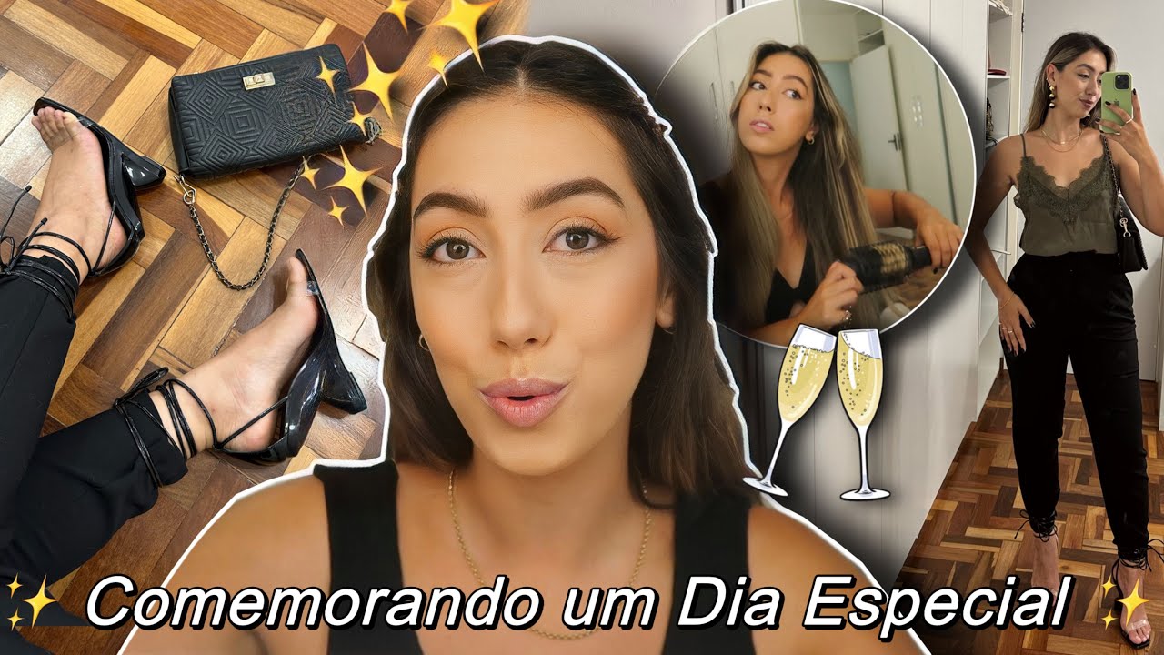 SE ARRUME COMIGO pra um JANTAR ESPECIAL com o BOY ✨❤️ Cacá Anjos