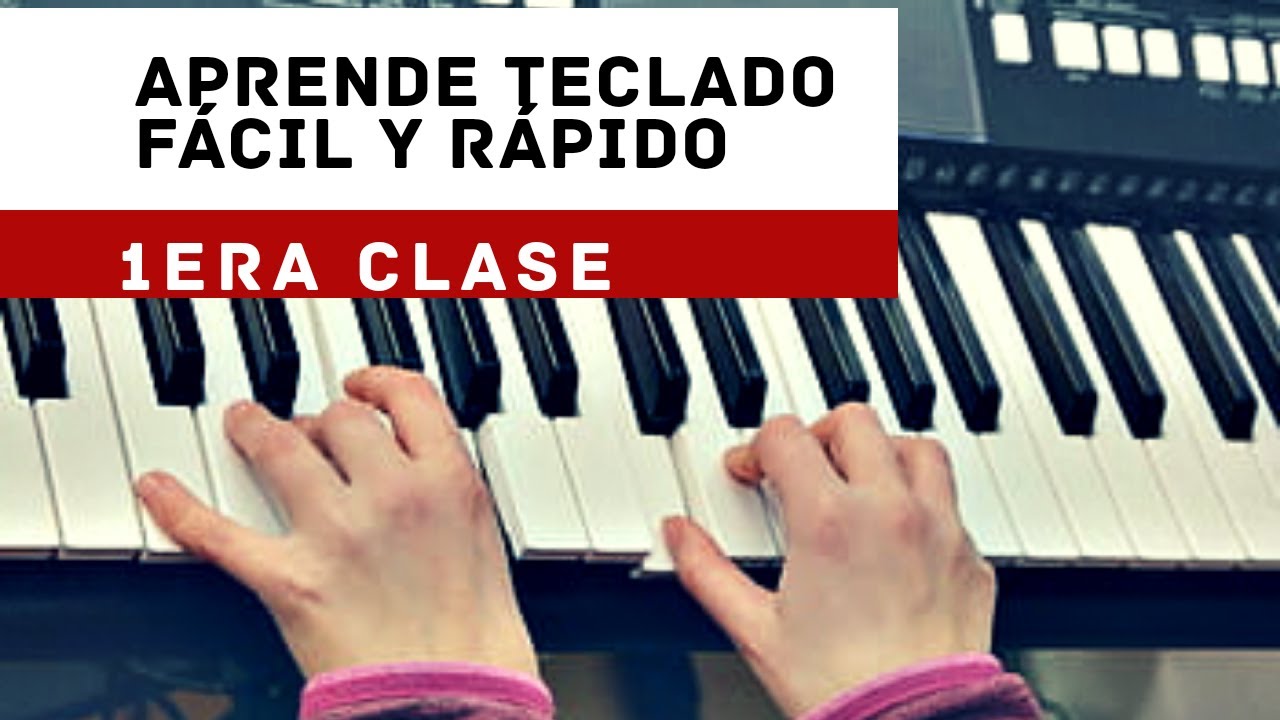 CLASES DE TECLADO para principiantes 🎹 | Aprender teclado R&Aacute;PIDO y F&Aacute;CIL 😲🚀 CLASE 1