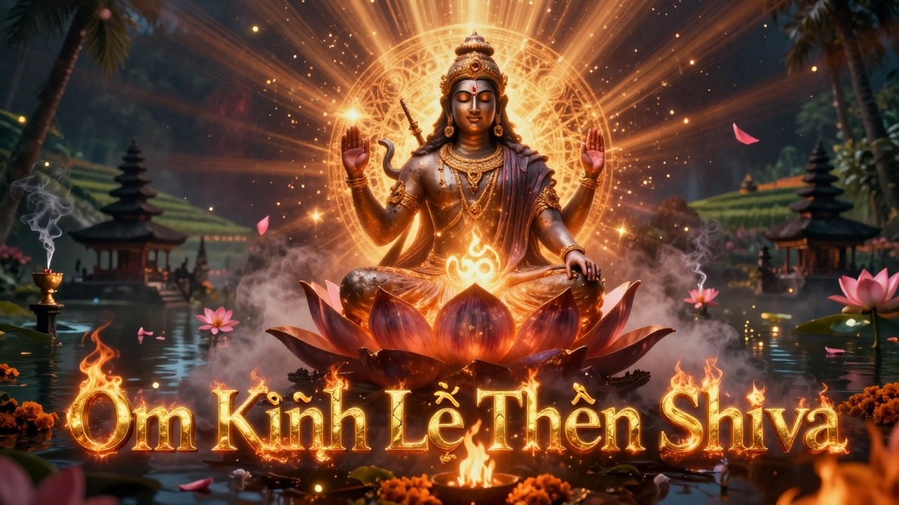 🌿 Nature's Embrace: Om Kính Lễ Shiva from Bali's Serenity