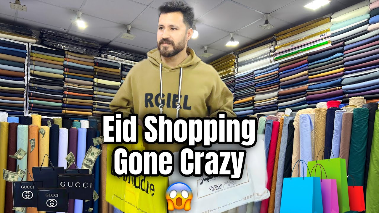 Eid Shopping Vlog 2026 | Suit Bought But No Tailor Found 😭