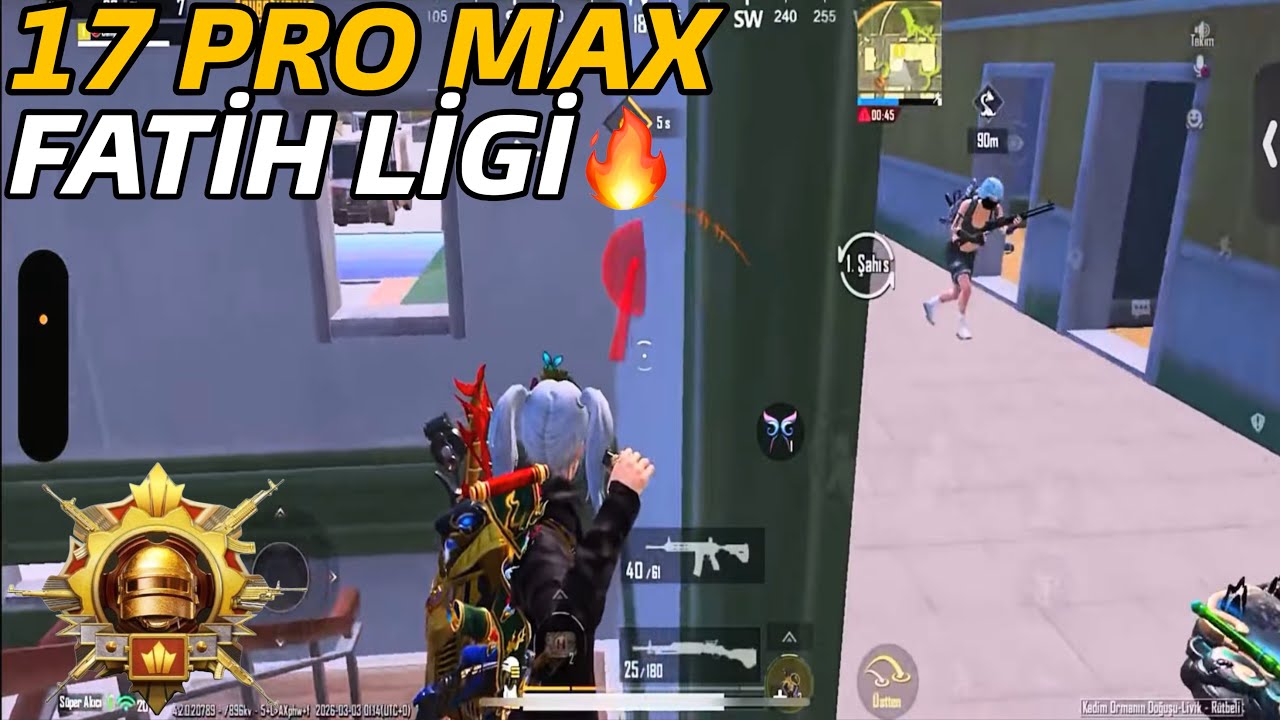 17 PRO MAX TEST | FATİH OLDUM 🔥 120 FPS