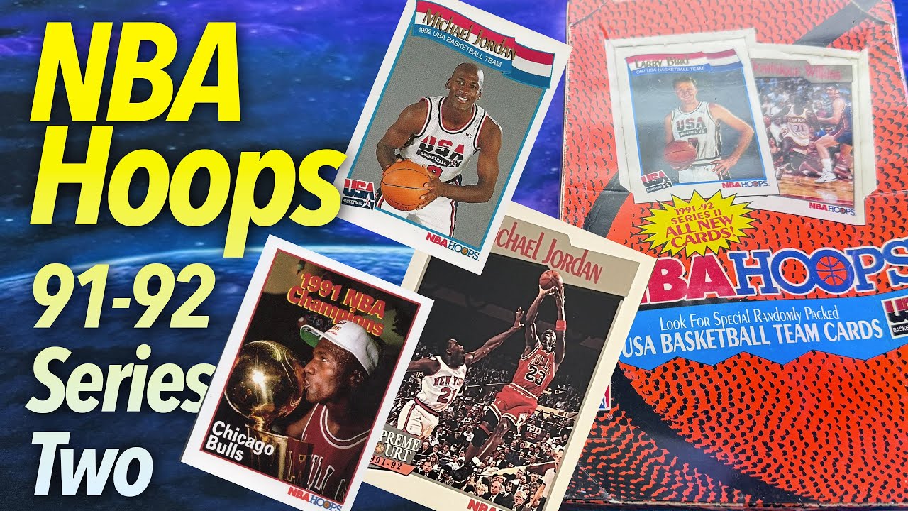 Lots of Jordans! 1991-92 NBA Hoops Basketball Hobby Box Break
