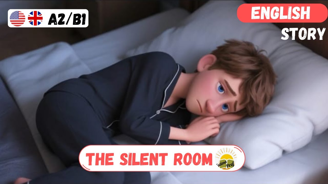 The Silent Room Drama – A2-B1| English Listening Practice For Beginners