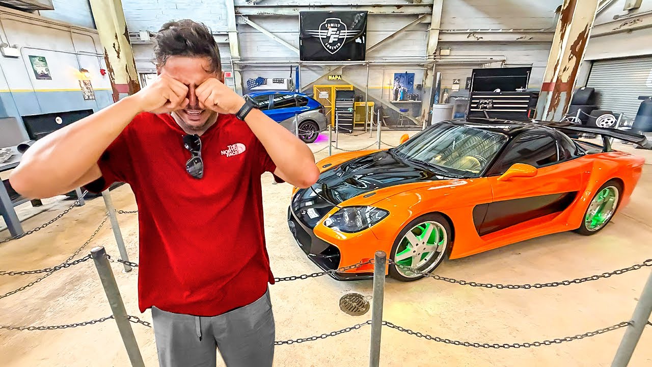 REALIZEI MEU SONHO DE VISITAR OS CARROS DOS VELOZES E FURIOSOS NA UNIVERSAL