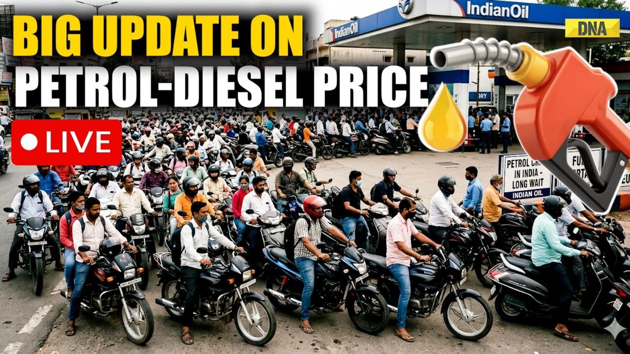 Oil Crisis News Live: Big Update On Petrol-Diesel Price | Petrol-Diesel Excise Duty Cut News Live