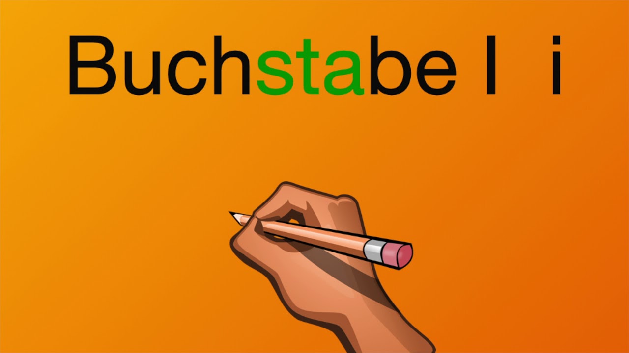 Übungen für den Buchstabe I