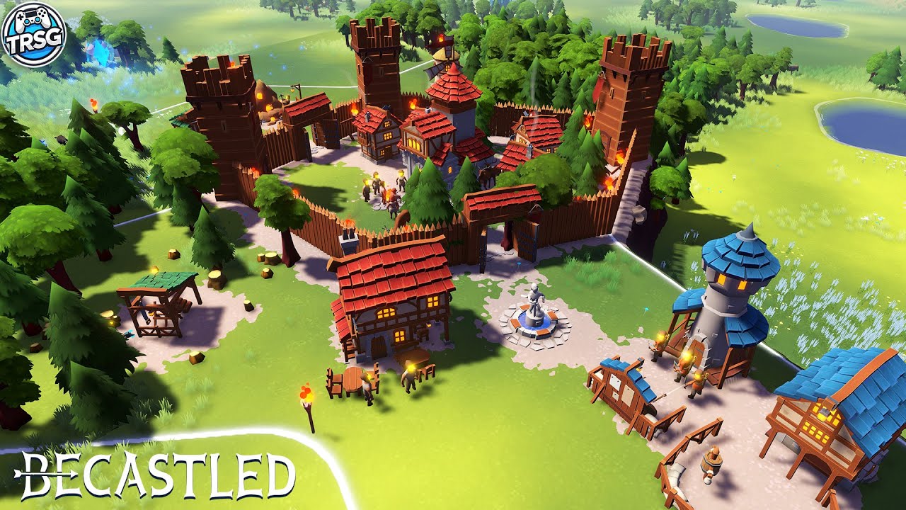 Becastled 1.0 - Cozy Survival City Builder - Build a Castle by Day and Defend it by Night!