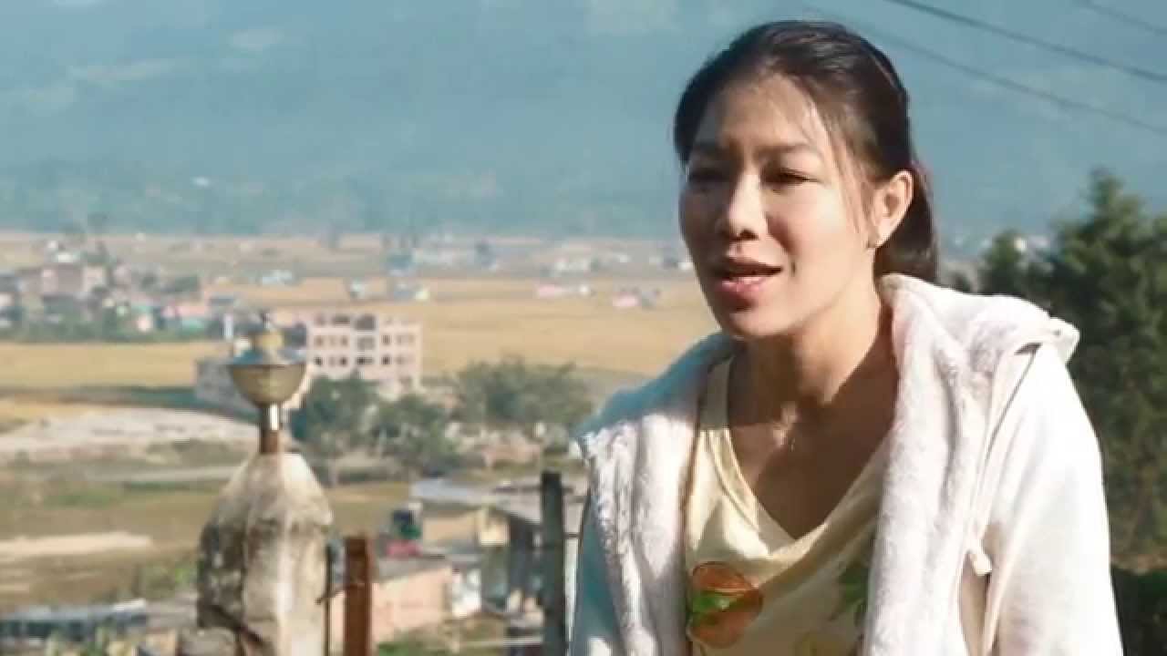 Belinda Lee visits her sponsored child in Nepal