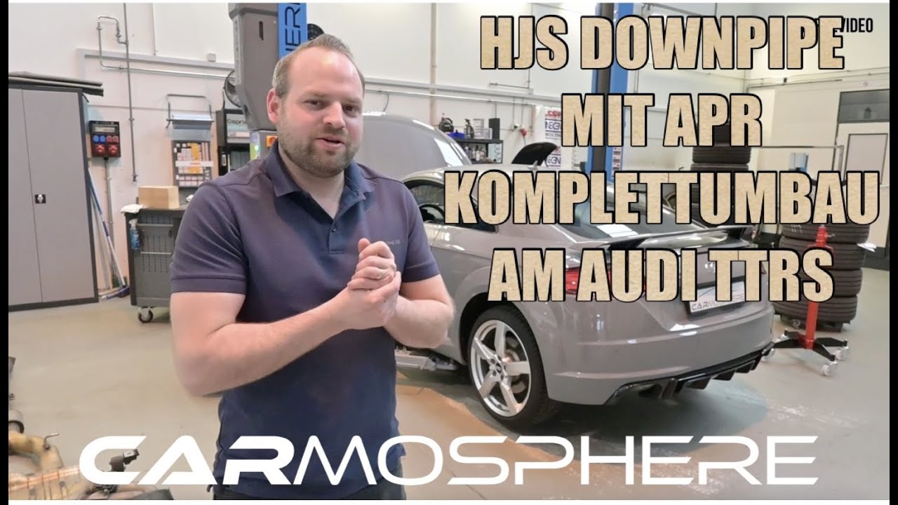 Audi TTRS HJS Downpipe und APR Komplettumbau
