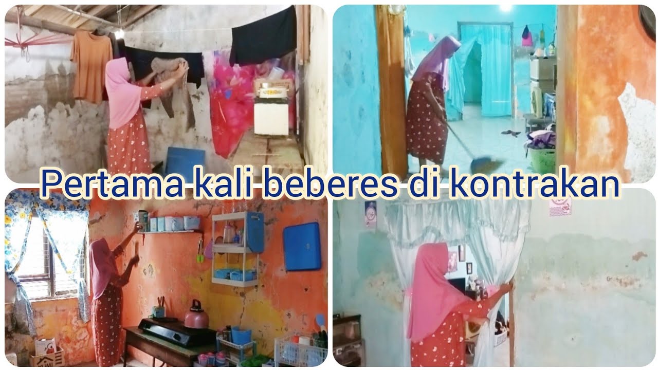 AKTIVITAS HARIAN IRT PRODUKTIF BEBERES | BERSIH BERSIH RUMAH || JEMURIN BAJU