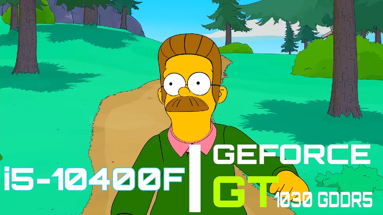GT 1030 + i5 10400F - Fortnite Simpsons - 768p / Performance Mode ,Fps Test
