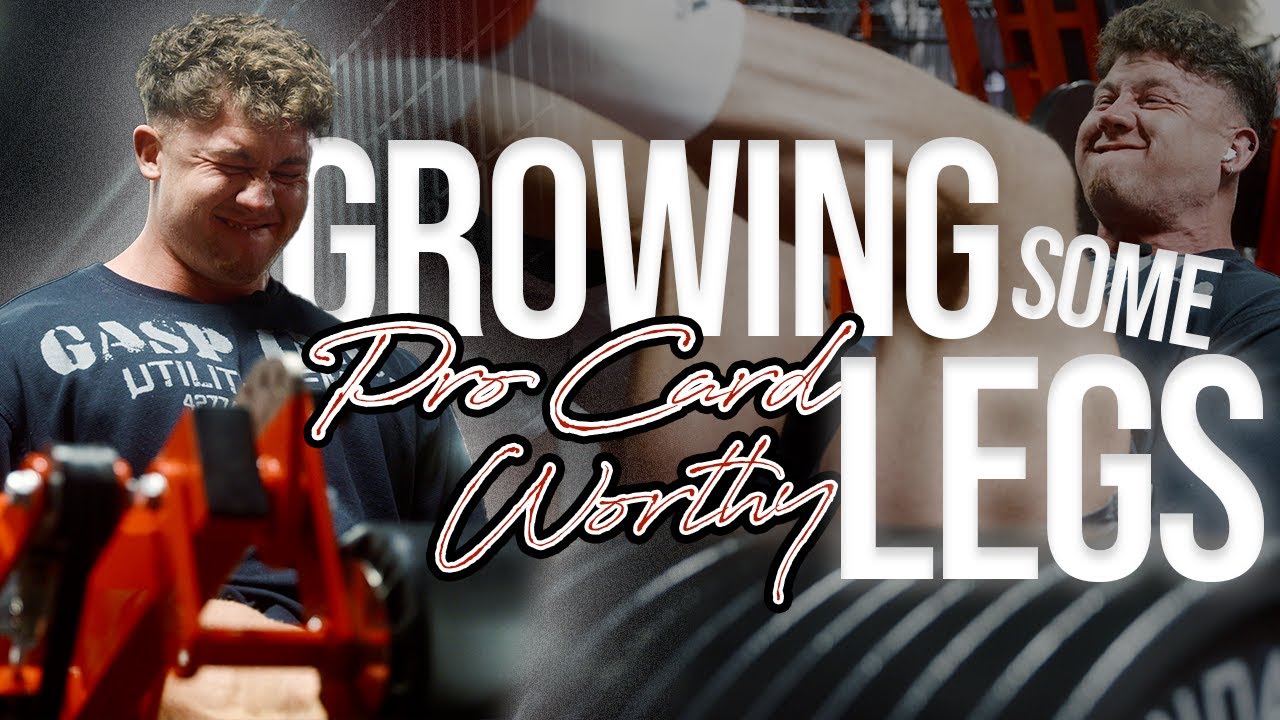 HOW TO GROW YOUR LEGS - OPEN BODYBUILDING LEG DAY - Reecefit