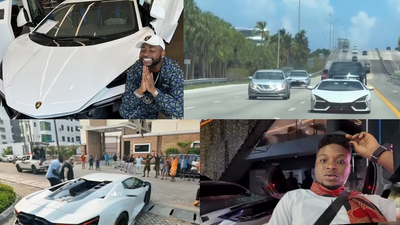 I experienced Davido's first weekend out with his new Lamborghini Revuelto Almost $1m | FOOTPRYNT HD