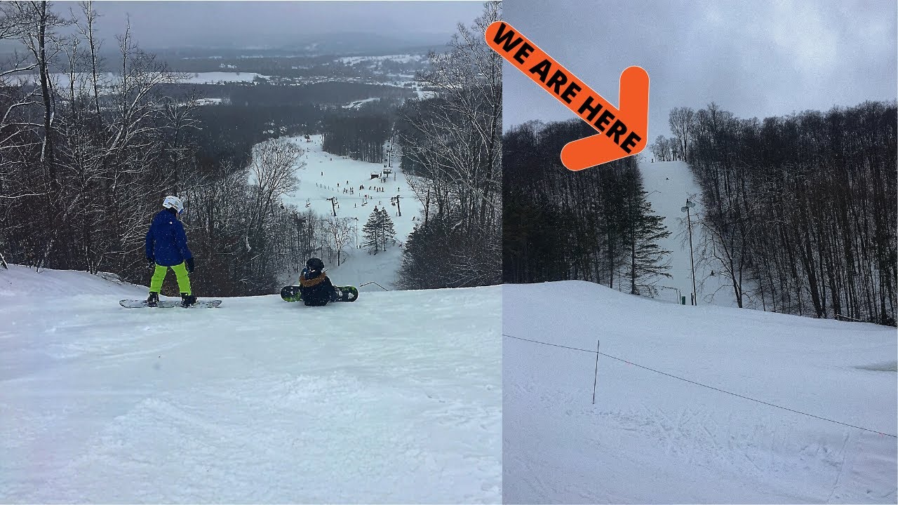 SENDING IT DOWN THE BIGGEST HILL AT BOYNE MOUNTAIN(Devils Dive)