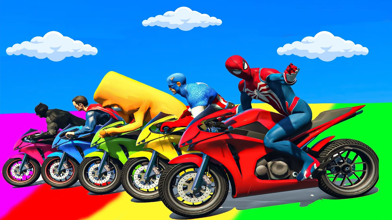 الرجل العنكبوت انقاذ باتمان Spider-Man Rescue batman vs iron man vs venom funny Game GTA 5 superhero