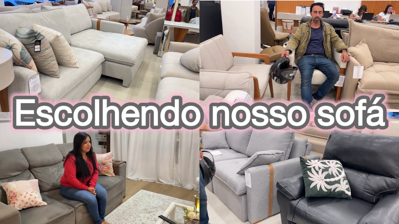 Escolhendo meu sofá novo