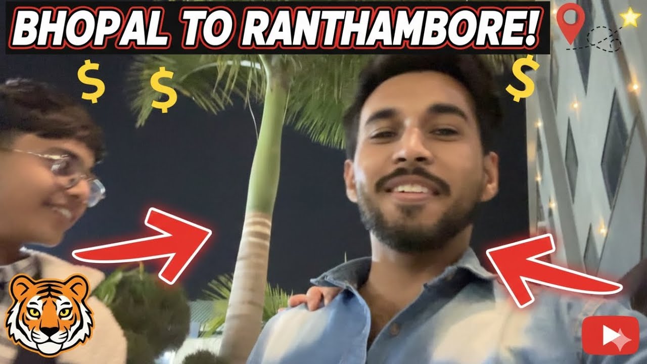 Road trip to Ranthambore 🦁 - Adnan khan Vlogs