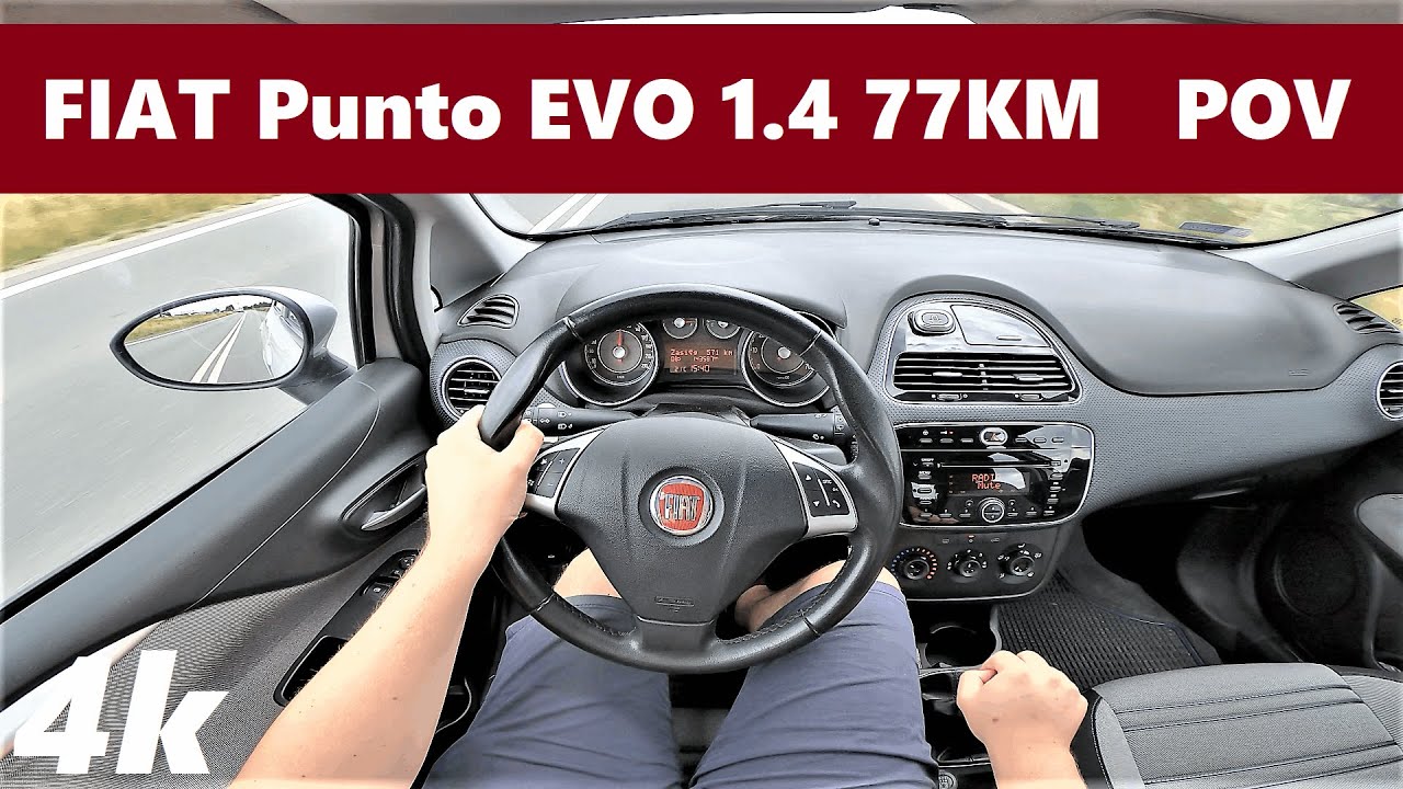 Fiat Punto EVO 1.4 77KM (2009) POV DRIVE Test & Acceleration | Good City Car | 4K #45