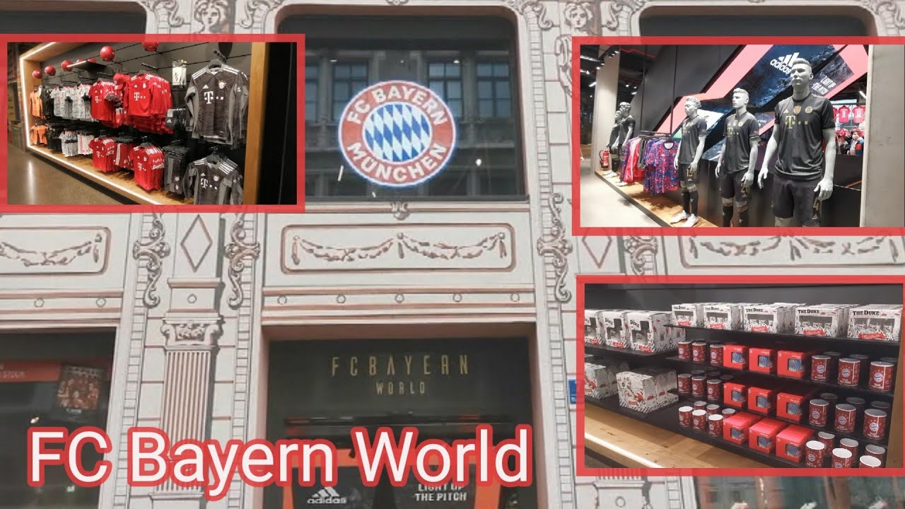 FC BAYERN WORLD | FC BAYERN FAN SHOP | FC BAYERN FAN STORE IN München | Sweet and ways