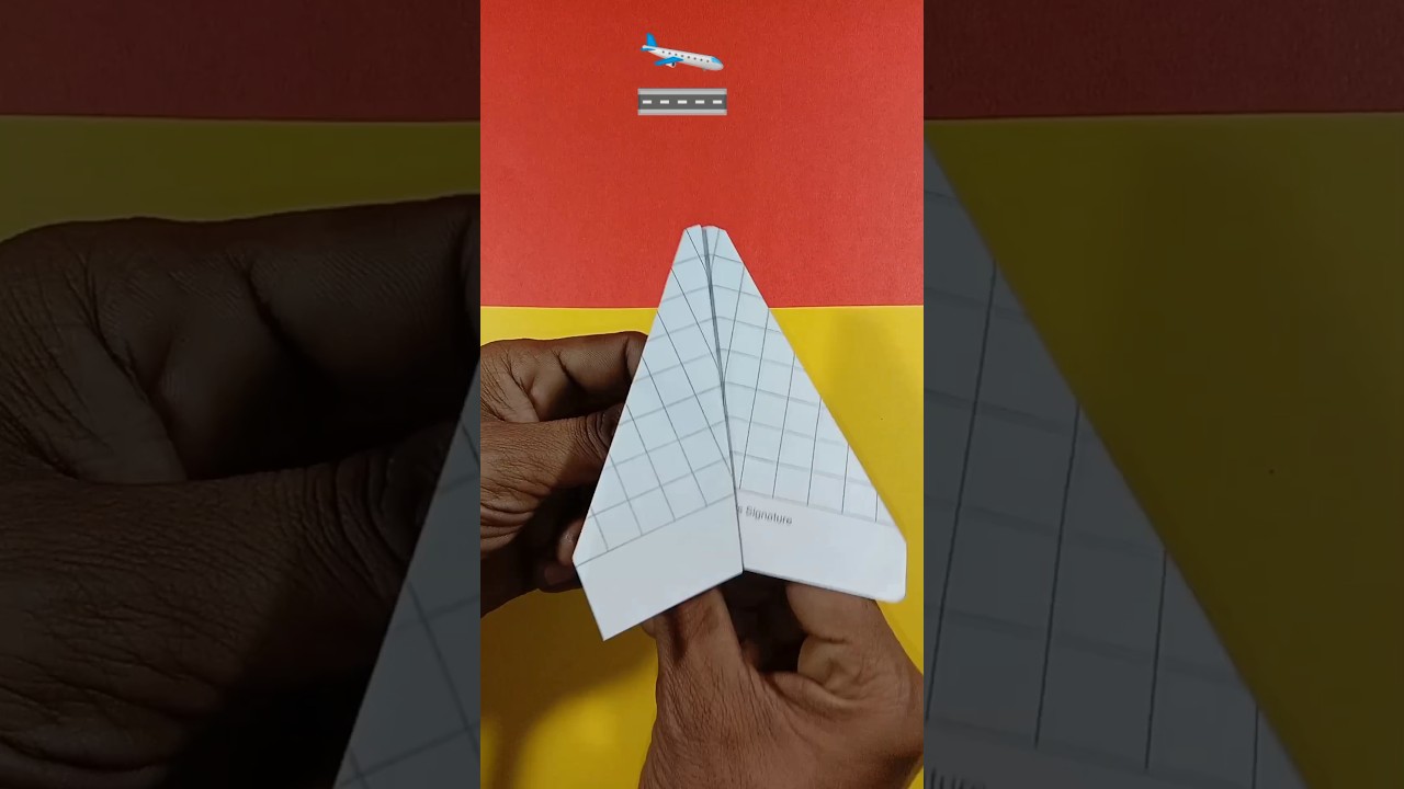 Easy Origami | How To Make an Easy OrigamiSuper Airplane #origami #diy #tutorial