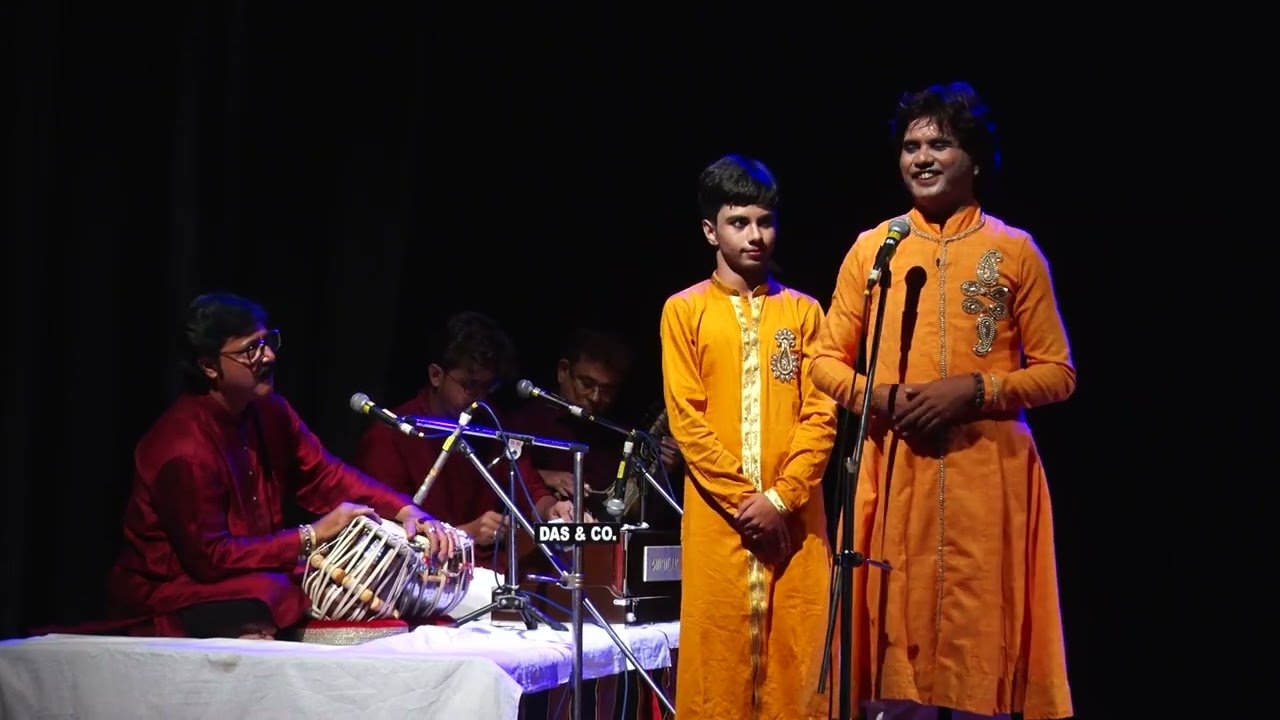 Debut Duet kathak by  Sandip (father,) and Shuvom (son,)