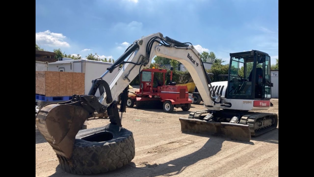 Bobcat 442E review and walk around 060