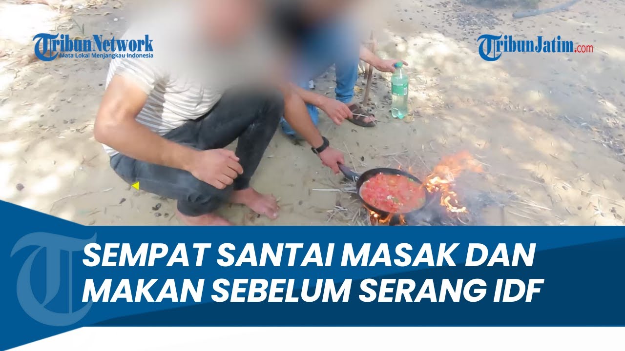[FULL] Kecoh Konsentrasi Tentara Zionis, Sempat Santai Masak & Makan Sebelum Tembakan Lava Mortir