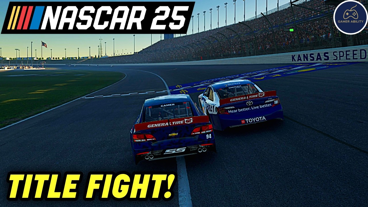 The ARCA Title Fight Heats Up at Kansas | NASCAR 25 Career Mode Part 45