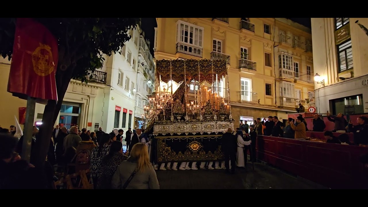 Virgen del Rosario en sus Misterios Dolorosos. Cádiz 2025