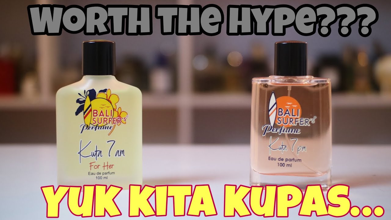 Bali Surfer's Perfume Kuta 7am & 7pm ✨ Parfum Lokal Murah Terbaik 2022?? 🤔😍