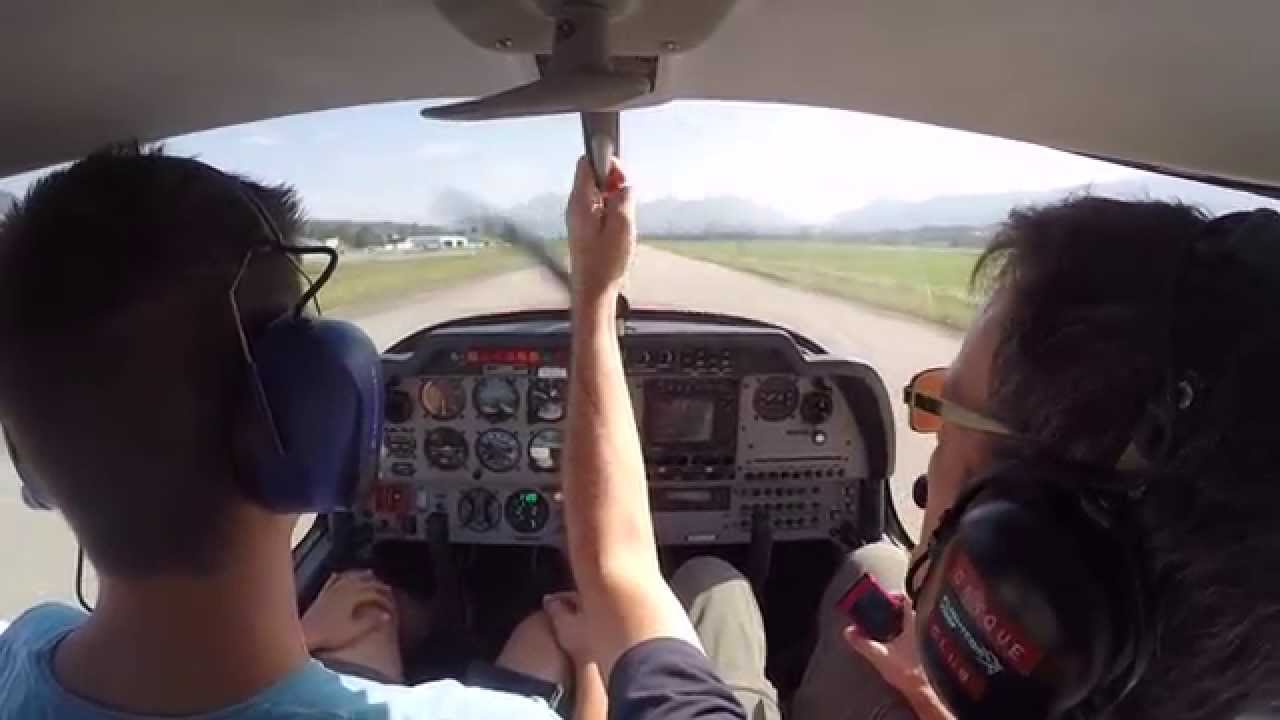 Approche et atterrissage Chambéry Savoie