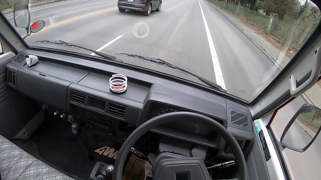 1994 Mazda Brawny Fire Truck 4WD 2.2D Test Drive