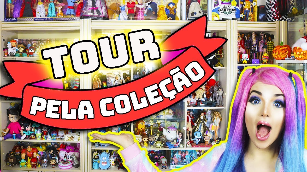 MINHA COLEÇÃO DE R$100.000 - BONECAS E ACTION FIGURES