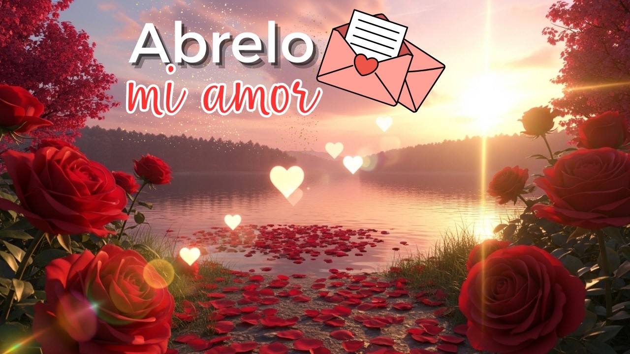 Feliz dia del amor y la amistad mi amor te amo❤️Video hermoso para el amor de mi vida💌