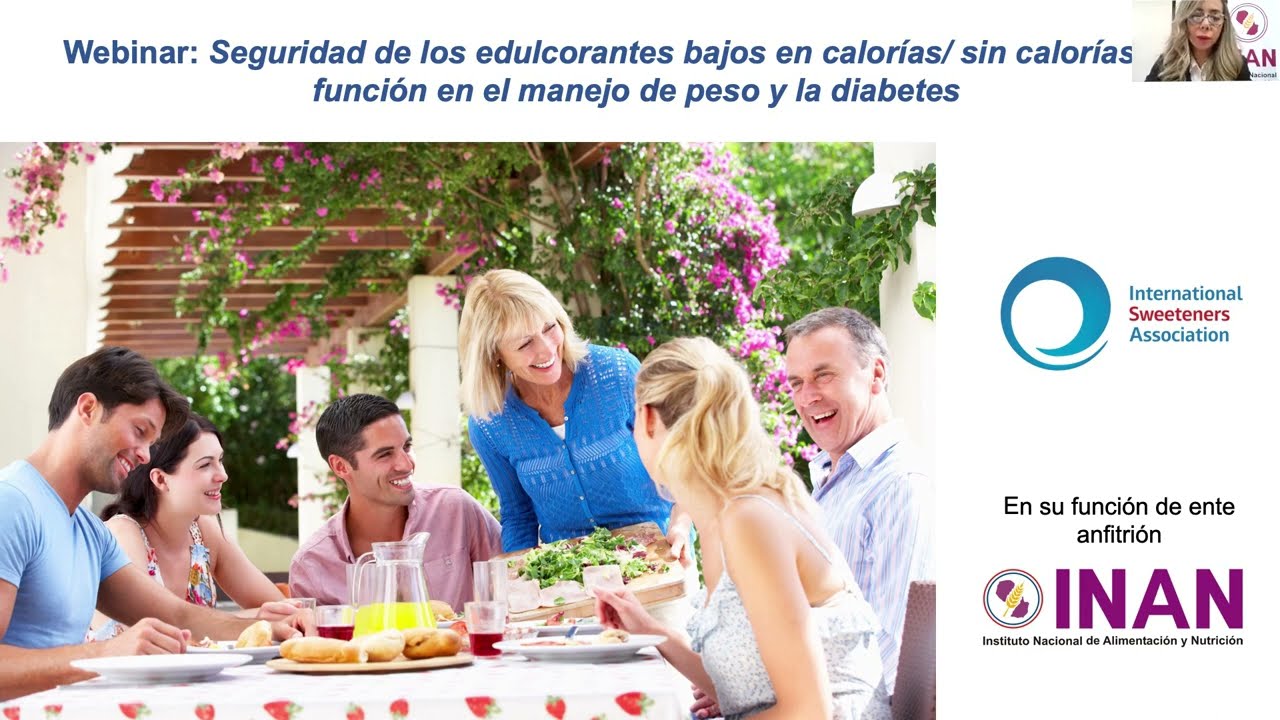 ISA Webinar: &ldquo;Safety of low/no calorie sweeteners and their role in weight control and diabetes&rdquo;