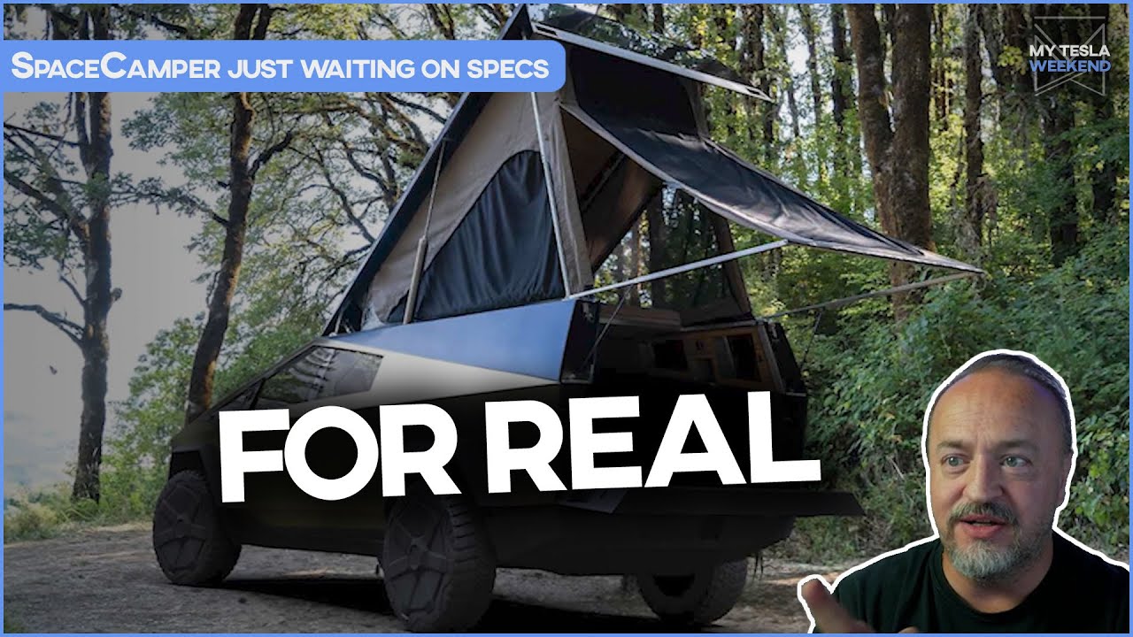 A REAL Cybertruck camper... just need the final size to start production