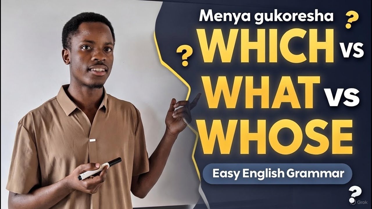Which vs What vs Whose | Изучайте английский легко #WhichWhatWhose #English