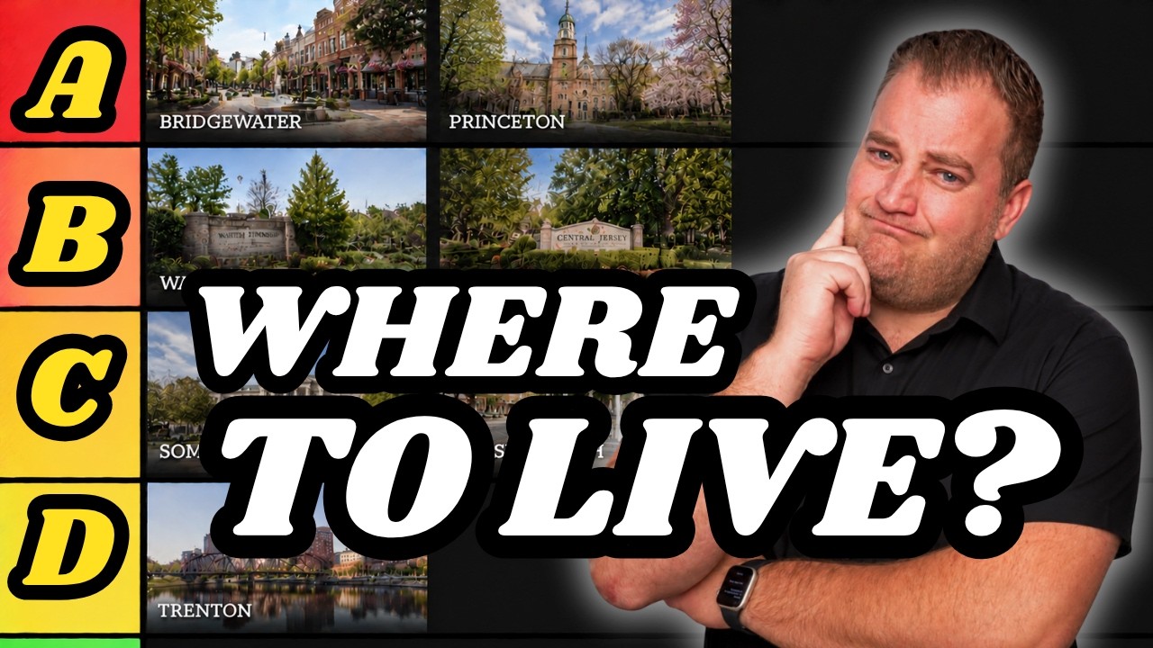 I Ranked CENTRAL JERSEY's BEST & WORST Places to Live 2026!