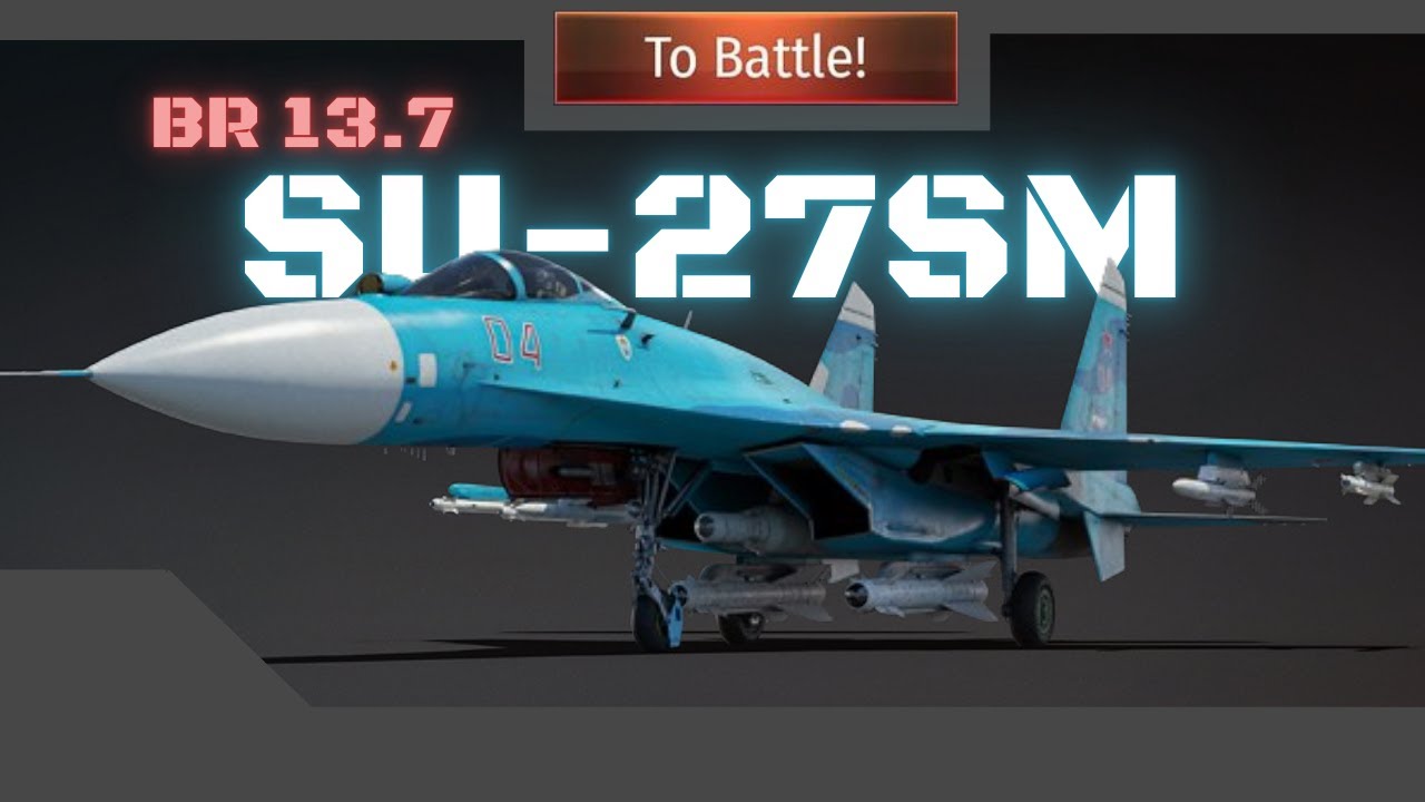 Su-27SM Stock Grind with Painful Radar