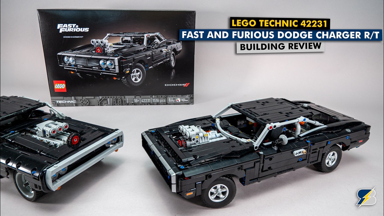 LEGO Technic 42231 Fast & Furious Dodge Charger R/T - Detailed Building Review & Comparison