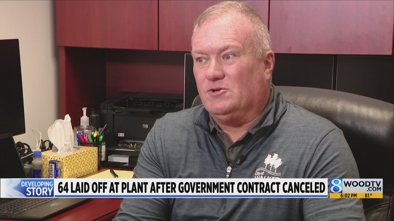 64 laid off from Walker plant after government contract canceled