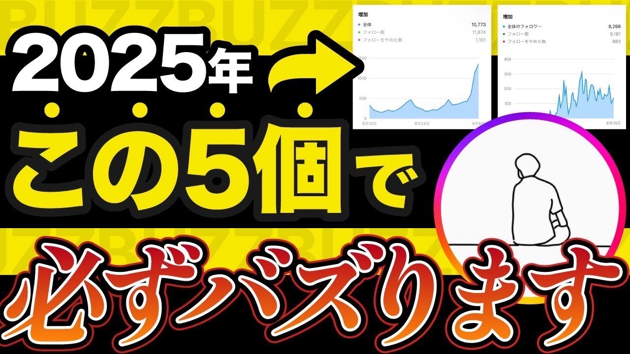 【神回】インスタ2025年これ1本でバズります【最新情報】