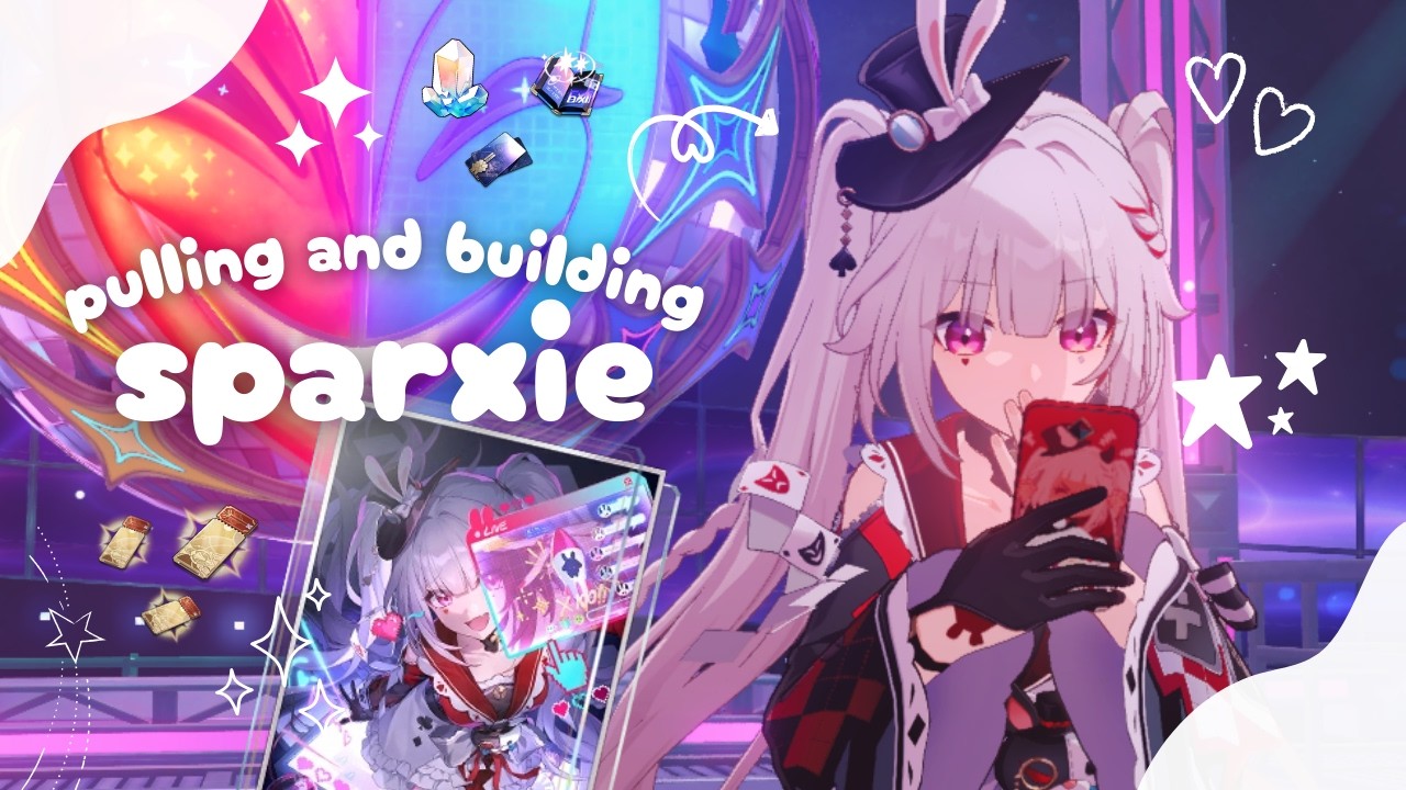 sparxie pulls + build bc i'm elation ✶⋆.˚ | honkai star rail