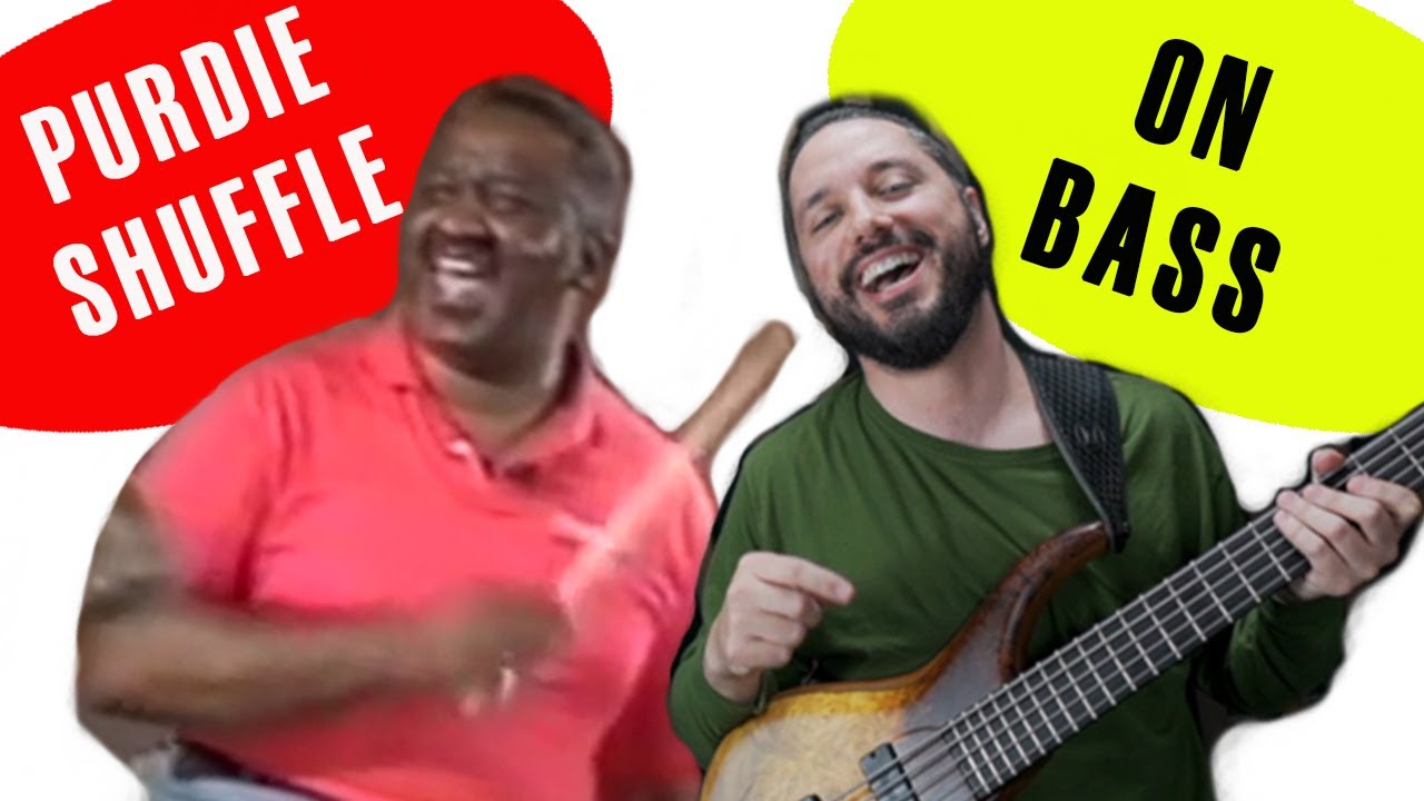 The Purdie Shuffle on Bass!